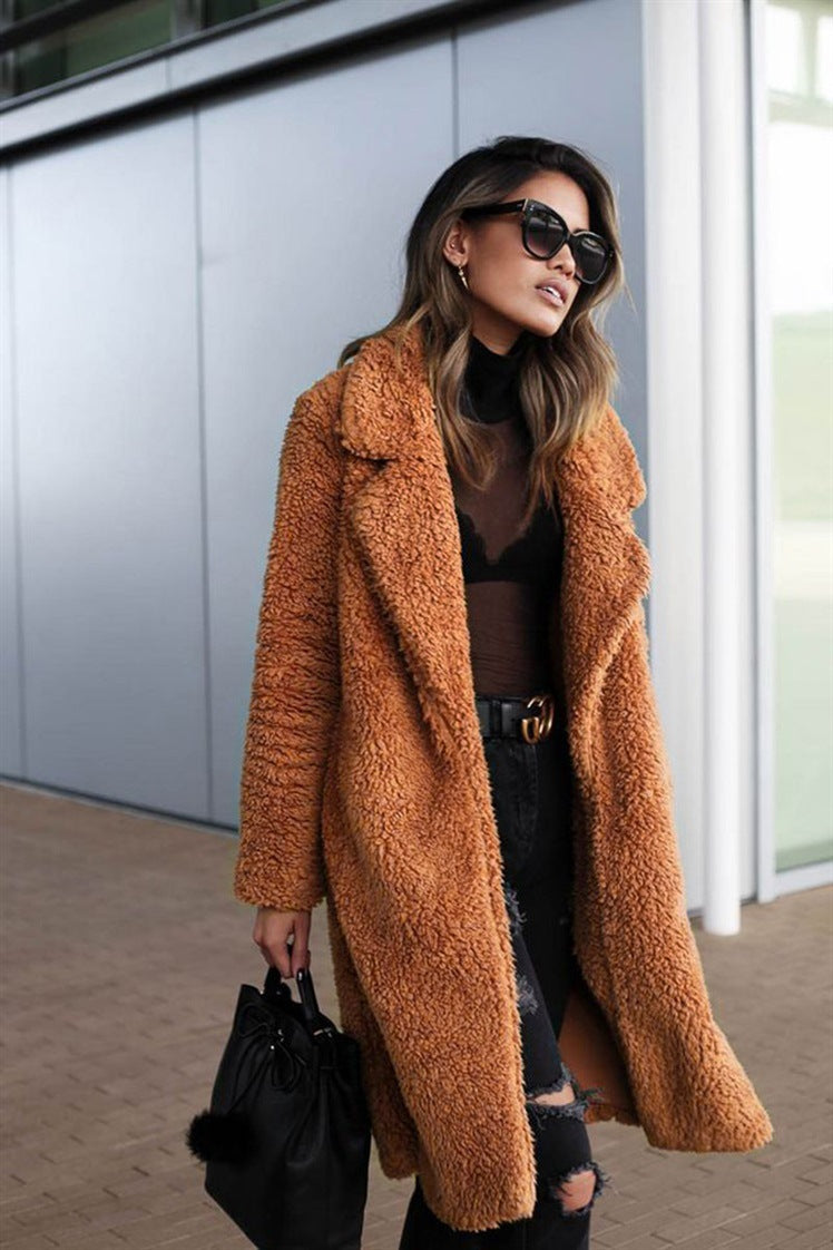 Manteau long en laine | Élodie™