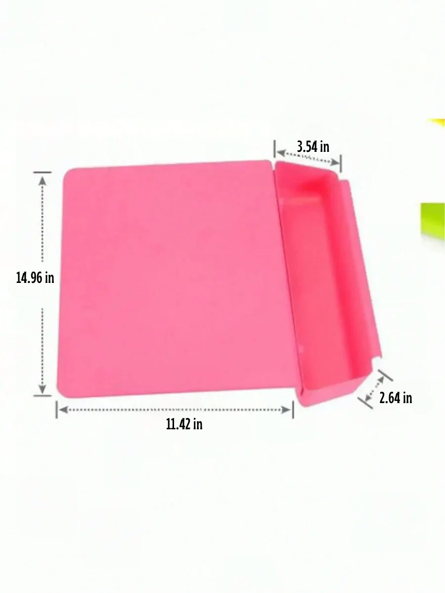 2 in 1 Cutting Board with Removable Tray and Trash Holder Container