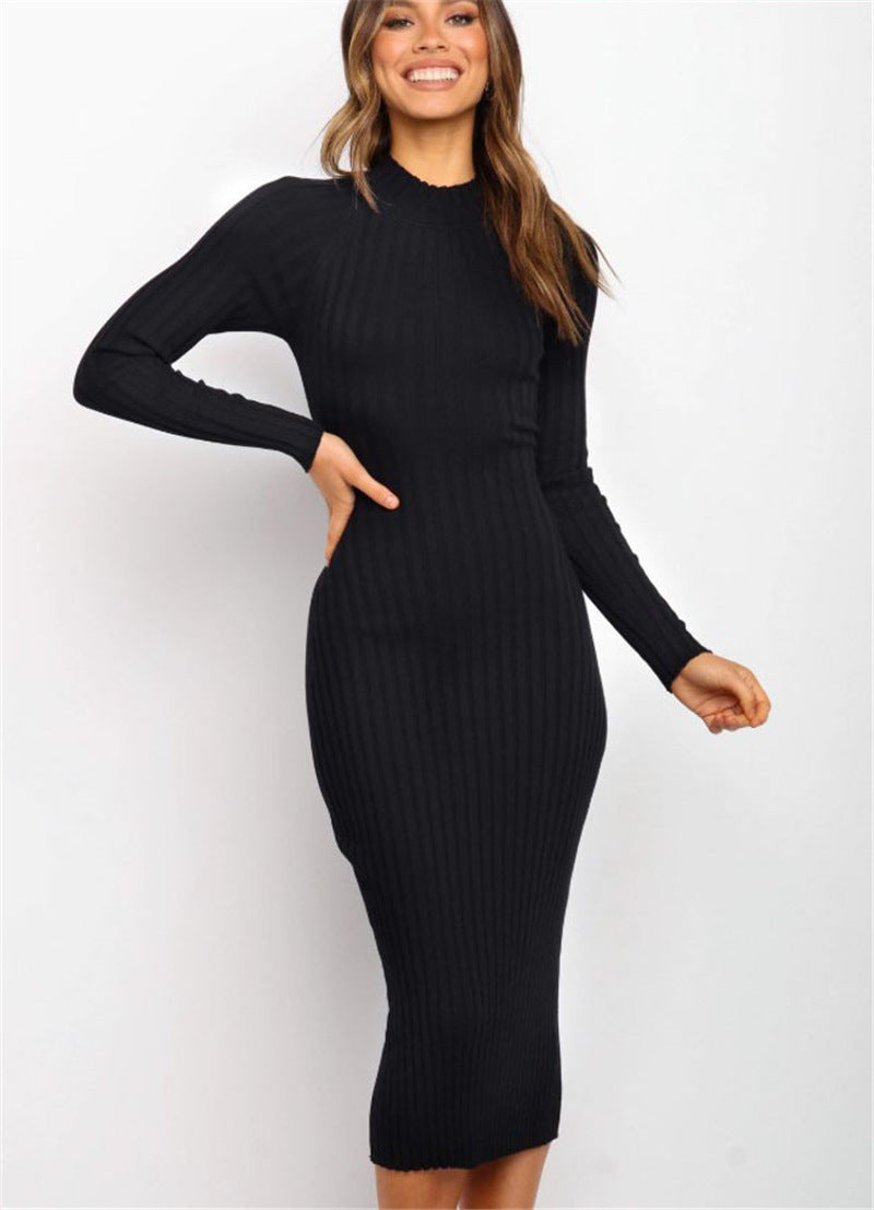 Robe moulante en maille|Aurore™