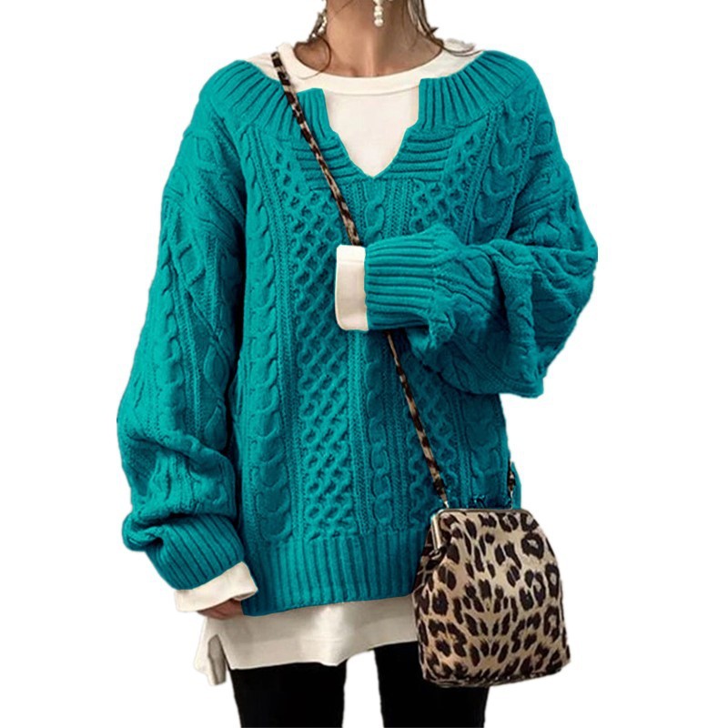 Soline™ | Pull tricoté à motif torsadé
