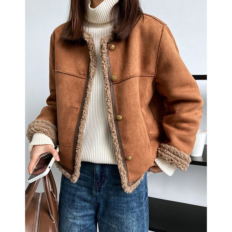 Veste en daim de luxe | Adèle™