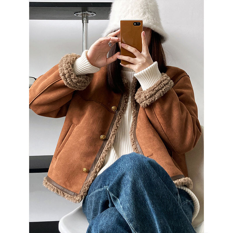 Veste en daim de luxe | Adèle™
