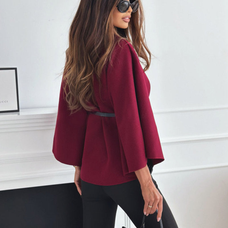 Cape Poncho avec Ceinture Clara™