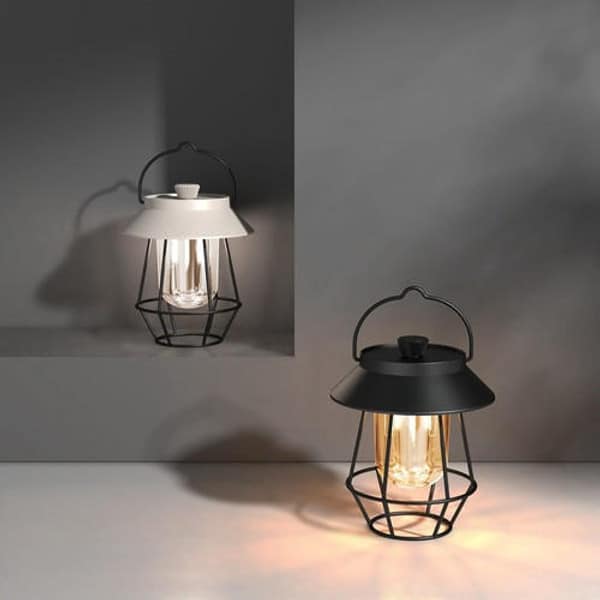 Wireless Outdoor Table Lamp USB Rechargeable with Adjustable Light Modes