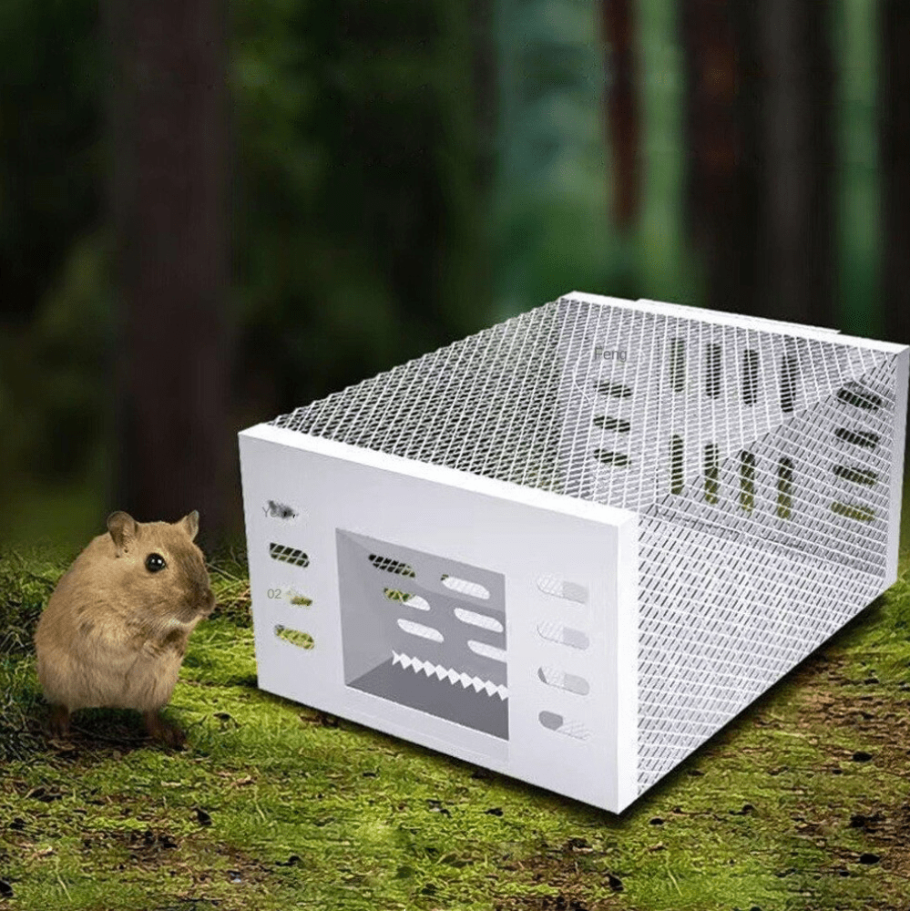 Humane Mouse Trap Reusable Chemical-Free Live Catch for Indoor Outdoor Use