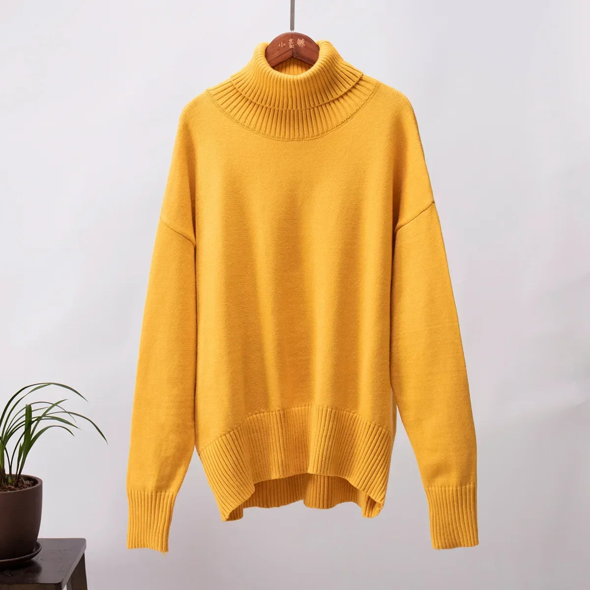 Pull cole roulé