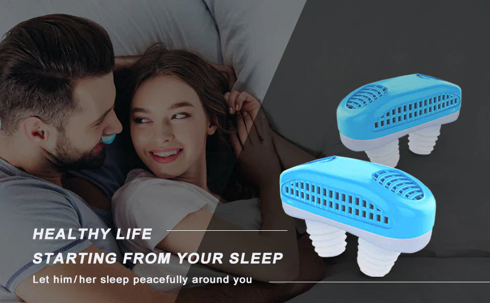 Micro-CPAP Device for Quiet, Comfortable, and Easy Anti-Snoring Relief