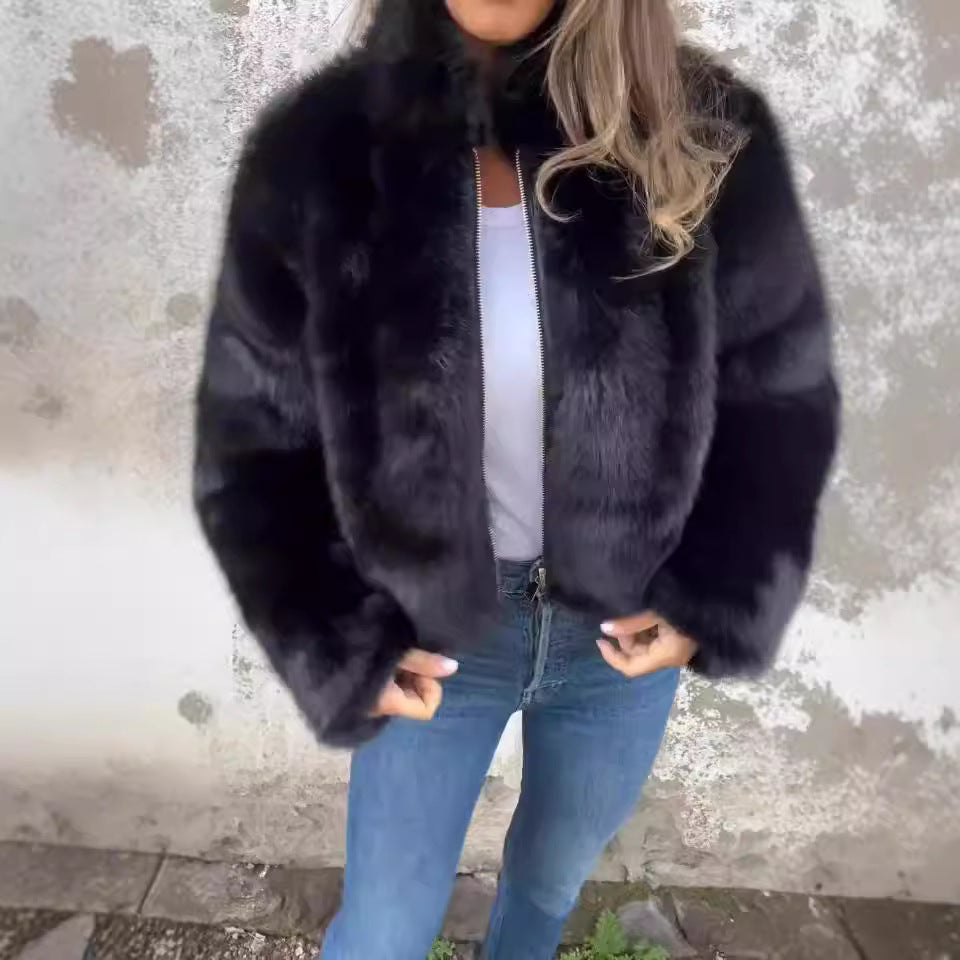 Vanessa™ - Veste en Fourrure Luxueuse