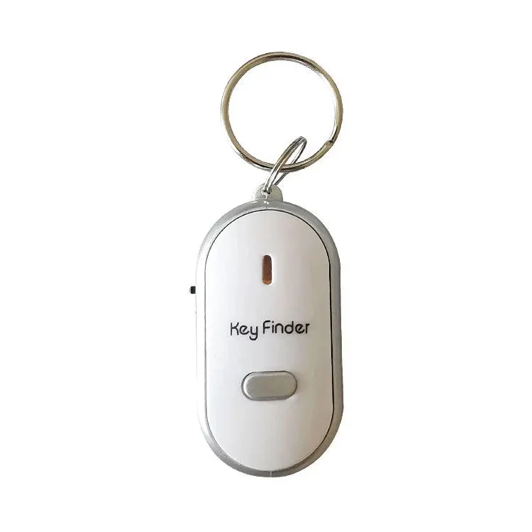 Whistle Activated Key Finder with Sound & Light Alerts and Built-In LED