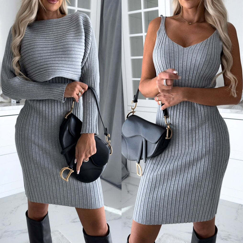 Ensemble en tricot à manches longues | Léonie™