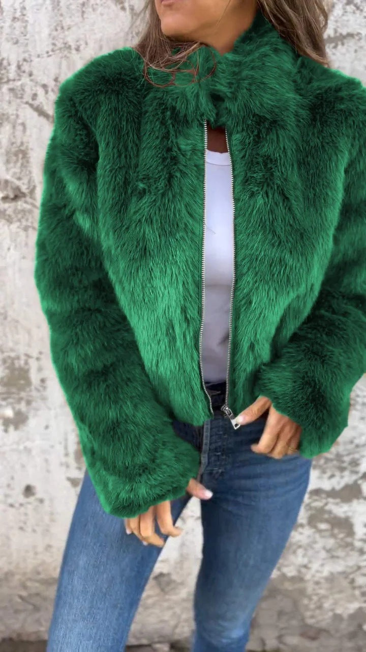 Vanessa™ - Veste en Fourrure Luxueuse