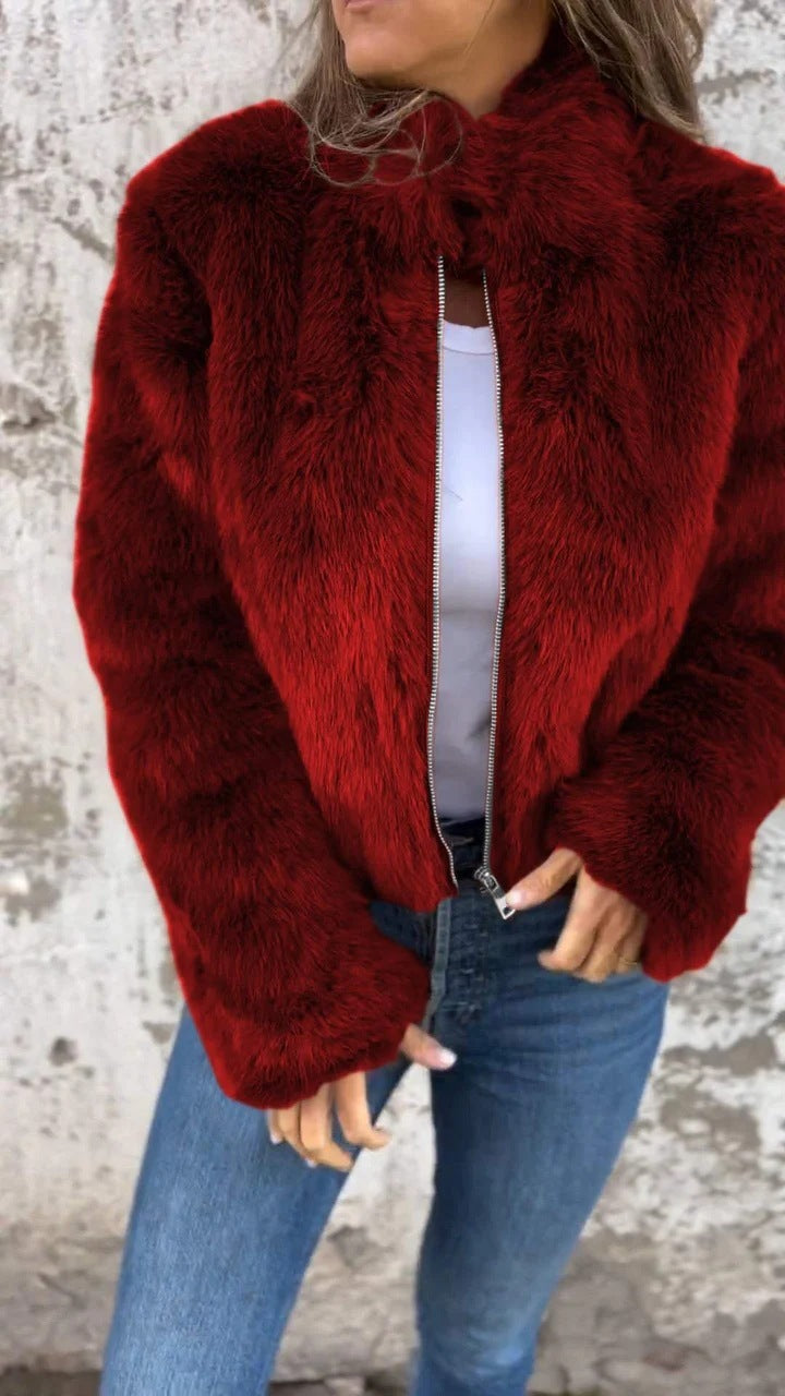 Vanessa™ - Veste en Fourrure Luxueuse