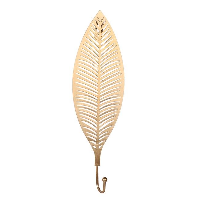 Art Deco Gold Leaf Wall Hook