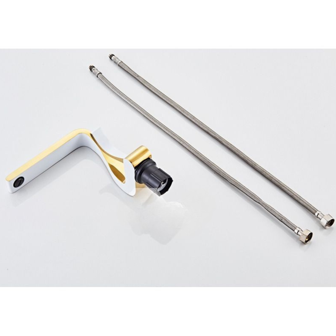 Modern Polished Gold Bathroom Faucet