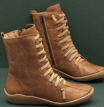 Luna™|Bottes d'hiver en cuir naturel