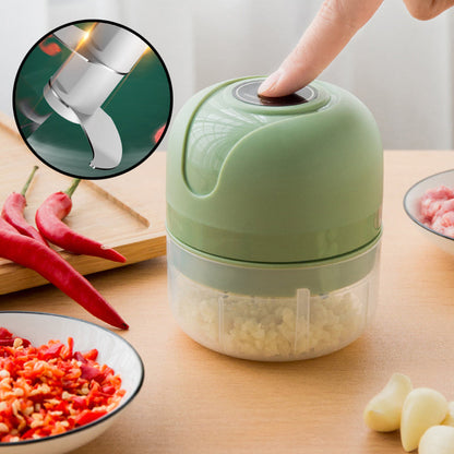Compact USB Rechargeable Electric Chopper
