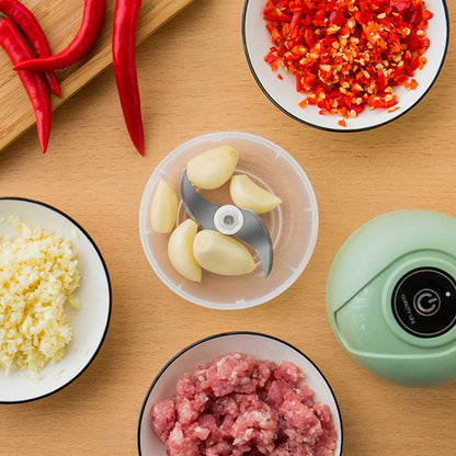 Compact USB Rechargeable Electric Chopper