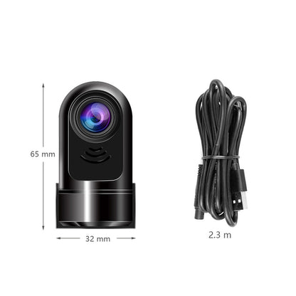 Mini Smart Dash Cam with AI Park Monitoring GPS Tracking and Voice Control