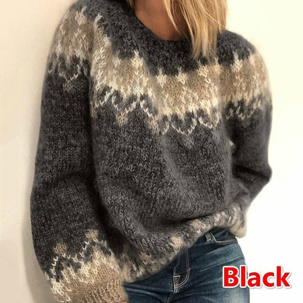 Amandine™ | Pull tricoté chaud
