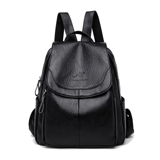 Maya™ | Elegant Leather Backpack