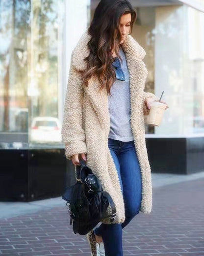 Manteau long en laine | Élodie™