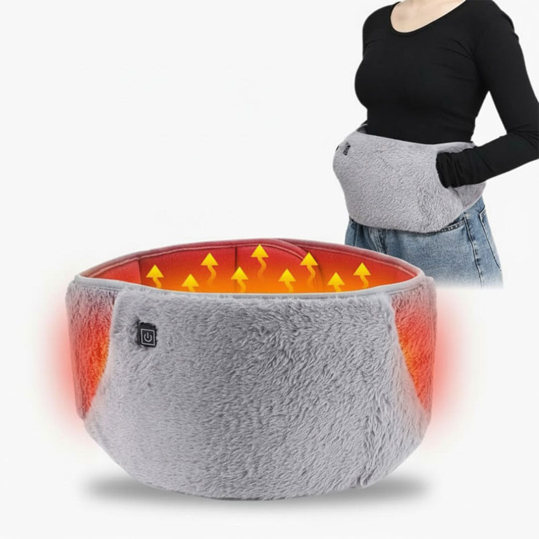 Adjustable Plush Heating Belt with USB Power