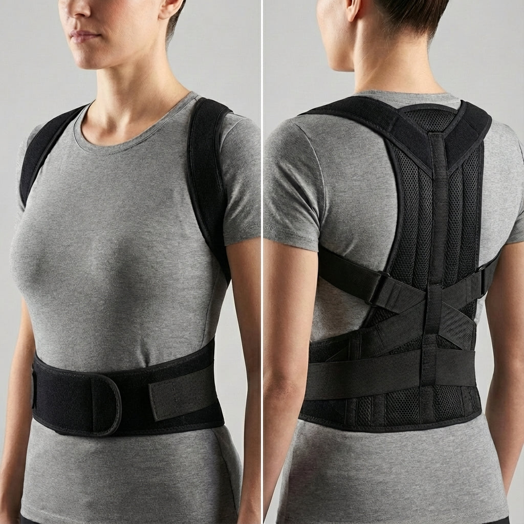 Adjustable Neoprene Posture Corrector Brace