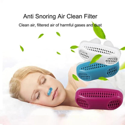 Micro-CPAP Device for Quiet, Comfortable, and Easy Anti-Snoring Relief