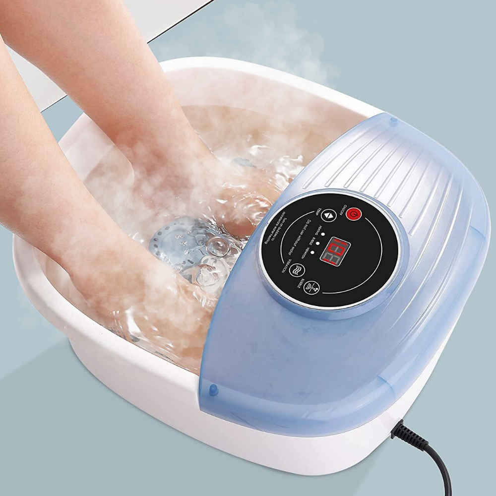 Temperature Controlled Foot Bath Massager with Bubble Function