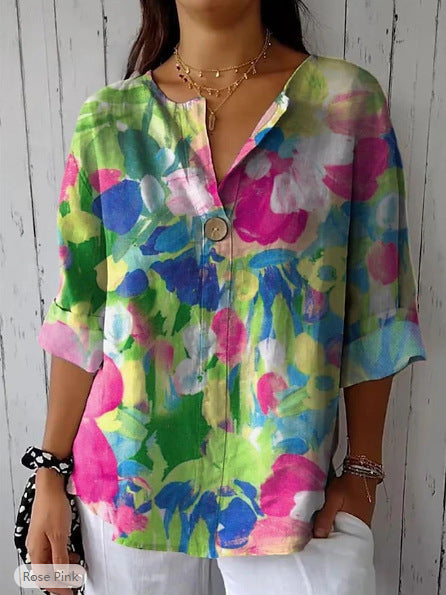Vintage à Motifs Floraux|Élise™