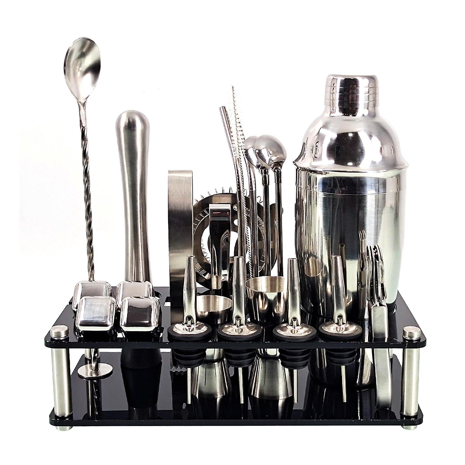 Modern Stainless Steel Cocktail Shaker Set