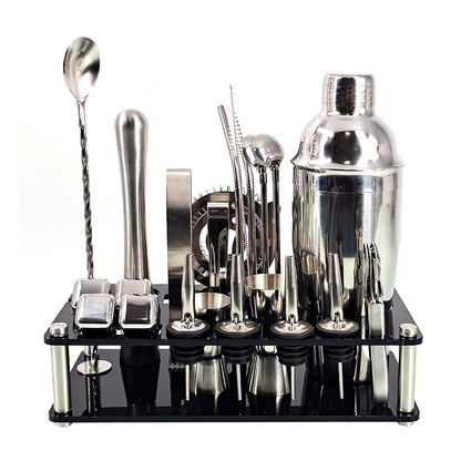 Modern Stainless Steel Cocktail Shaker Set