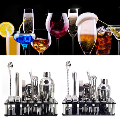 Modern Stainless Steel Cocktail Shaker Set