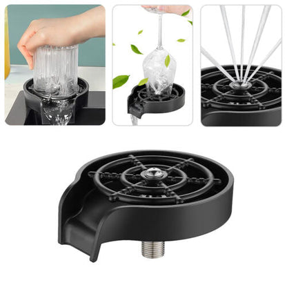 High Pressure Kitchen Sink Cup Rinser With Powerful Water Jets
