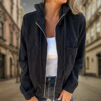 Veste à Capuche Confort| Léana™