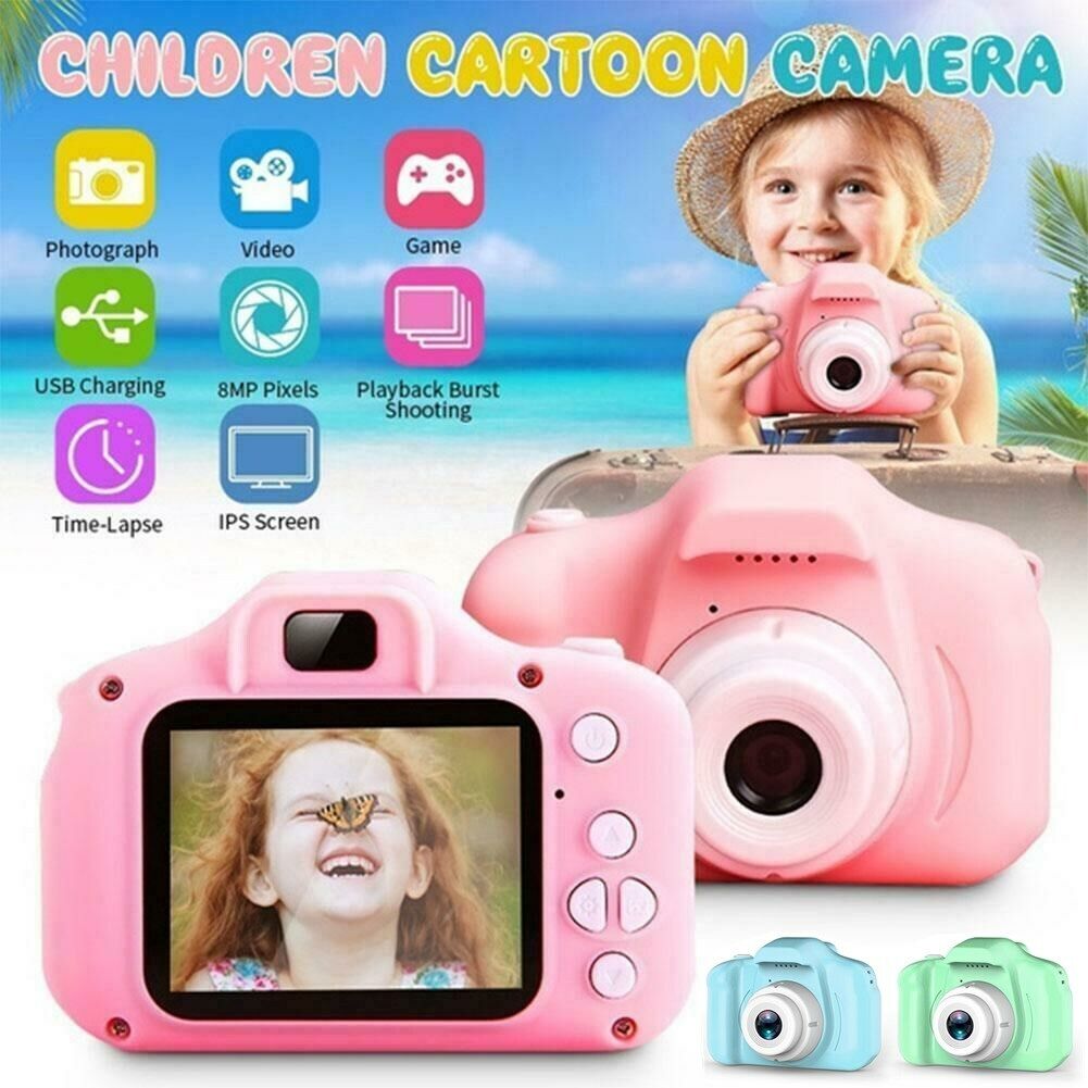 Vintage Digital Camera 13MP Full HD Portable Kids Camera With Self-Timer