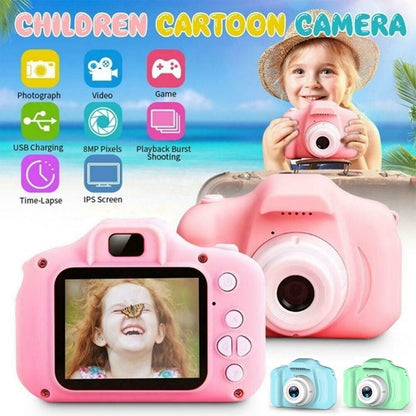 Vintage Digital Camera 13MP Full HD Portable Kids Camera With Self-Timer