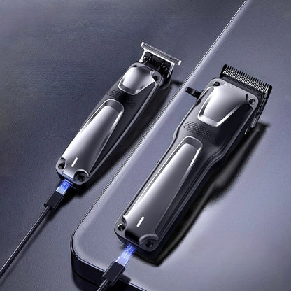 Cordless Stainless Steel Hair Clipper Set