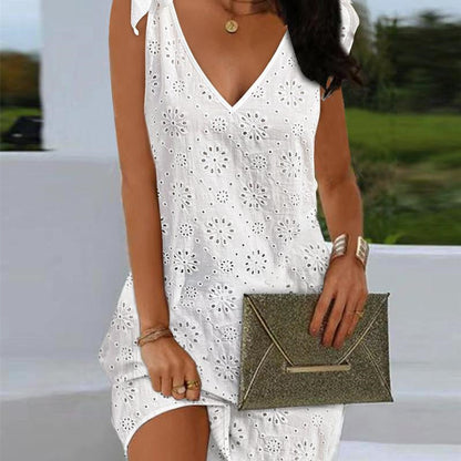 Robe Blanche Élégante | Juliette™