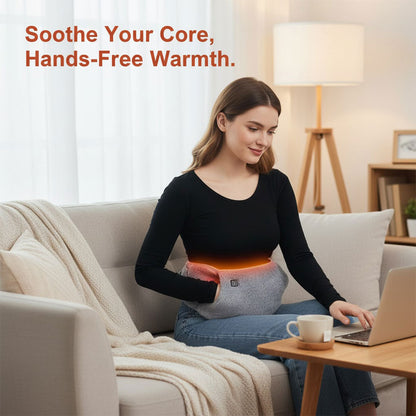 Adjustable Plush Heating Belt with USB Power
