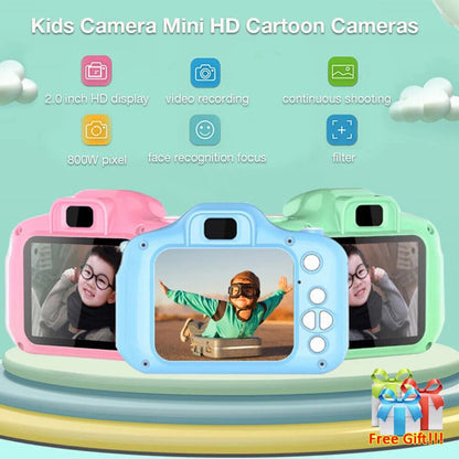 Vintage Digital Camera 13MP Full HD Portable Kids Camera With Self-Timer