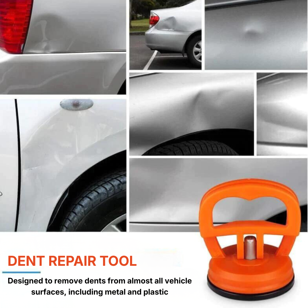 Car Dent Repair Kit with 2 Pullers for Fast Easy Dent Removal
