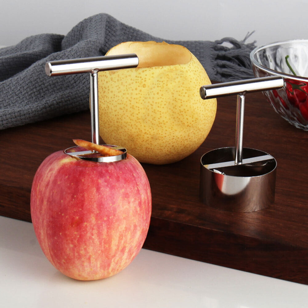 Stainless Steel Fruit Corer with T-Shaped Handle