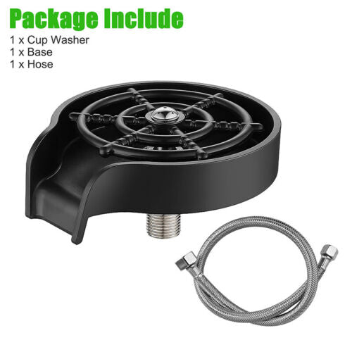 High Pressure Kitchen Sink Cup Rinser With Powerful Water Jets