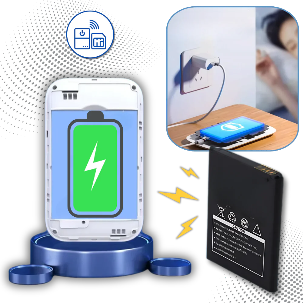 Portable Wi-Fi Hotspot 150Mbps Long Battery Weather Resistant Global Use