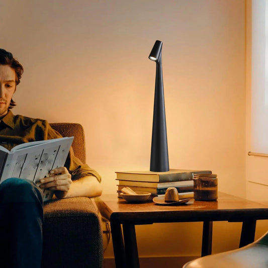 Rechargeable Touch Control Reading Lamp with Tri-Color Dimming