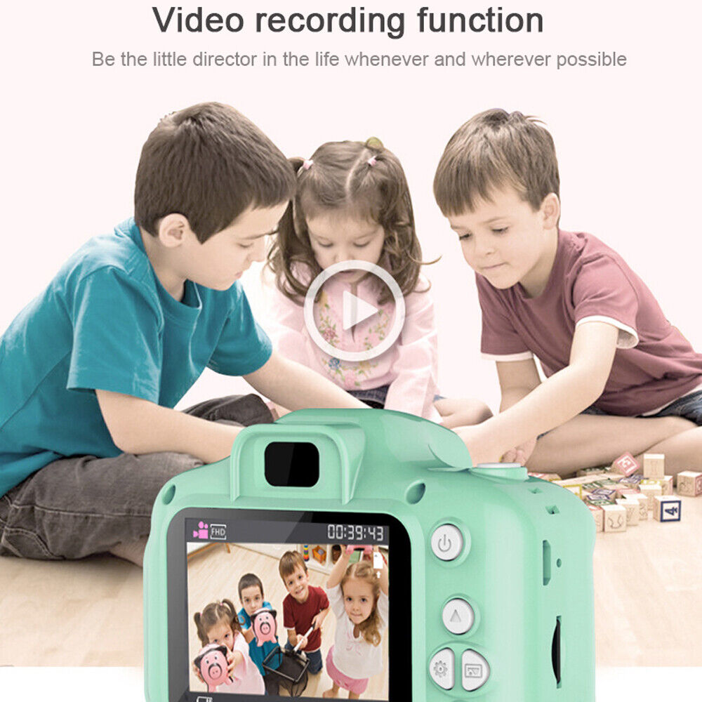 Vintage Digital Camera 13MP Full HD Portable Kids Camera With Self-Timer