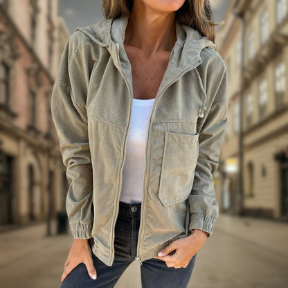 Veste à Capuche Confort| Léana™