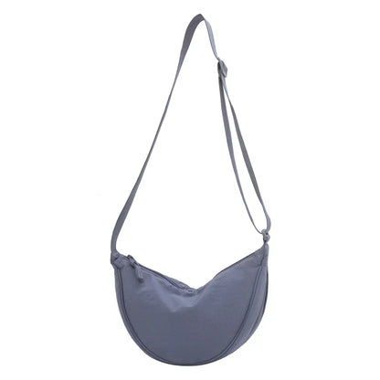 Minimalist Canvas Shoulder Bag with Adjustable Strap