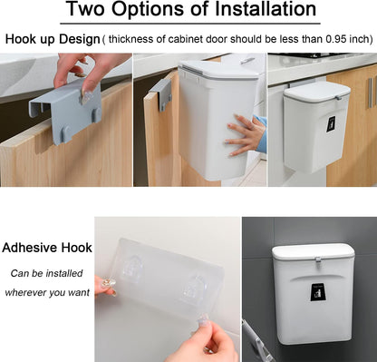 Minimalist Wall-Mountable Compost Bin